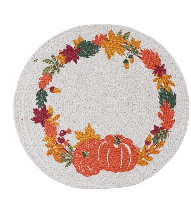 Harvest- 2-Pack Fall Trivet Heat-Resistant Mat