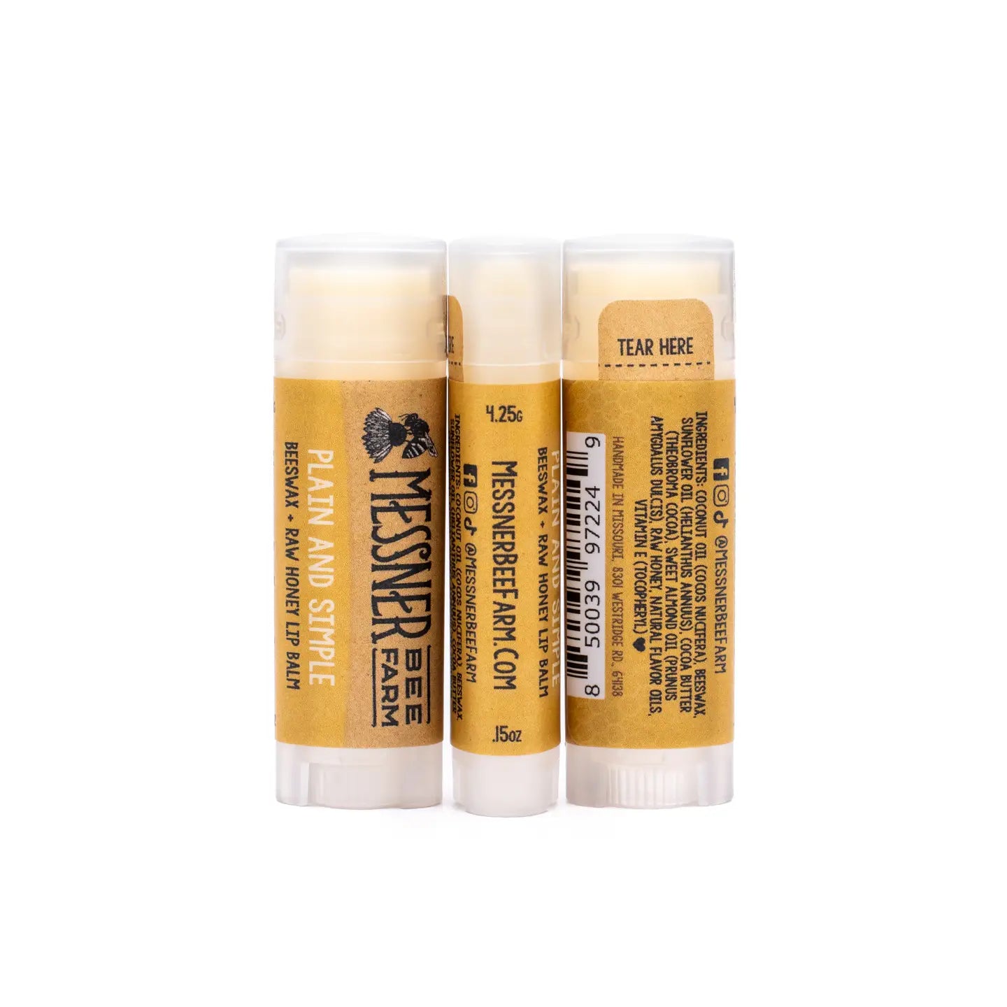 Plain and Simple Lip Balm