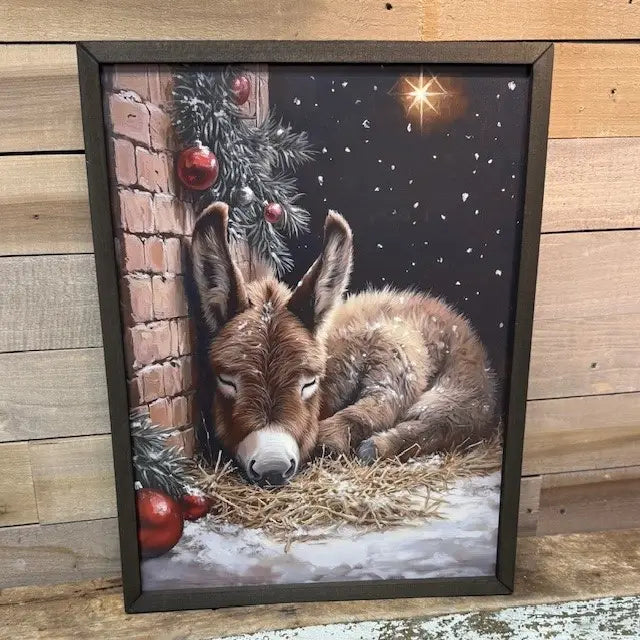 Christmas Donkey