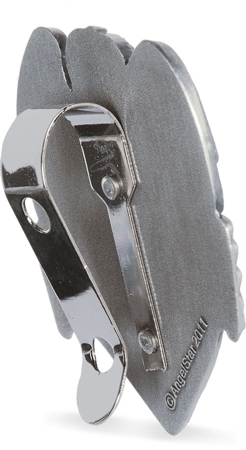 Never Drive Faster Heart - Visor Clip