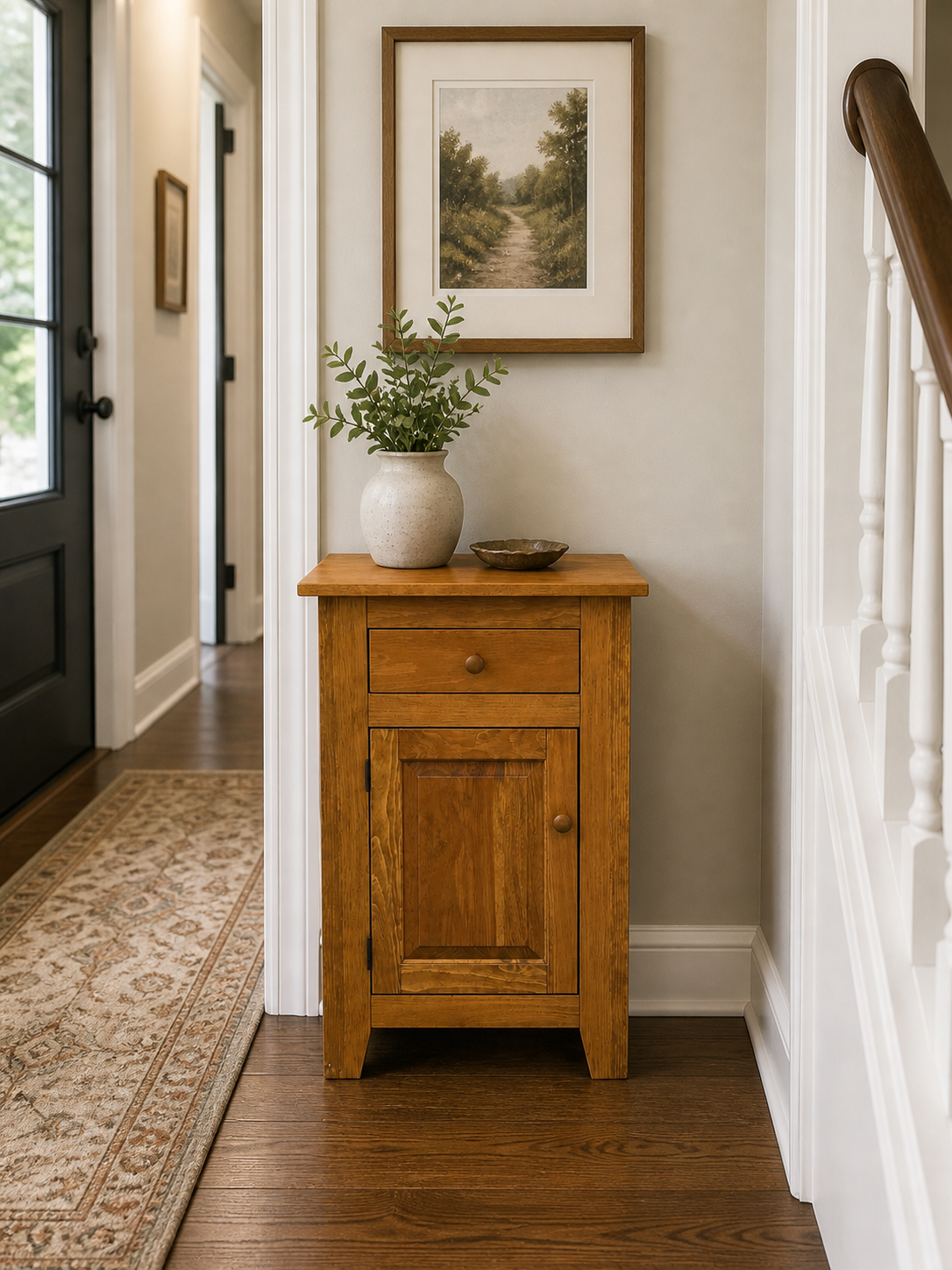 Amish Handmade Solid Wood Small Jelly Cabinet