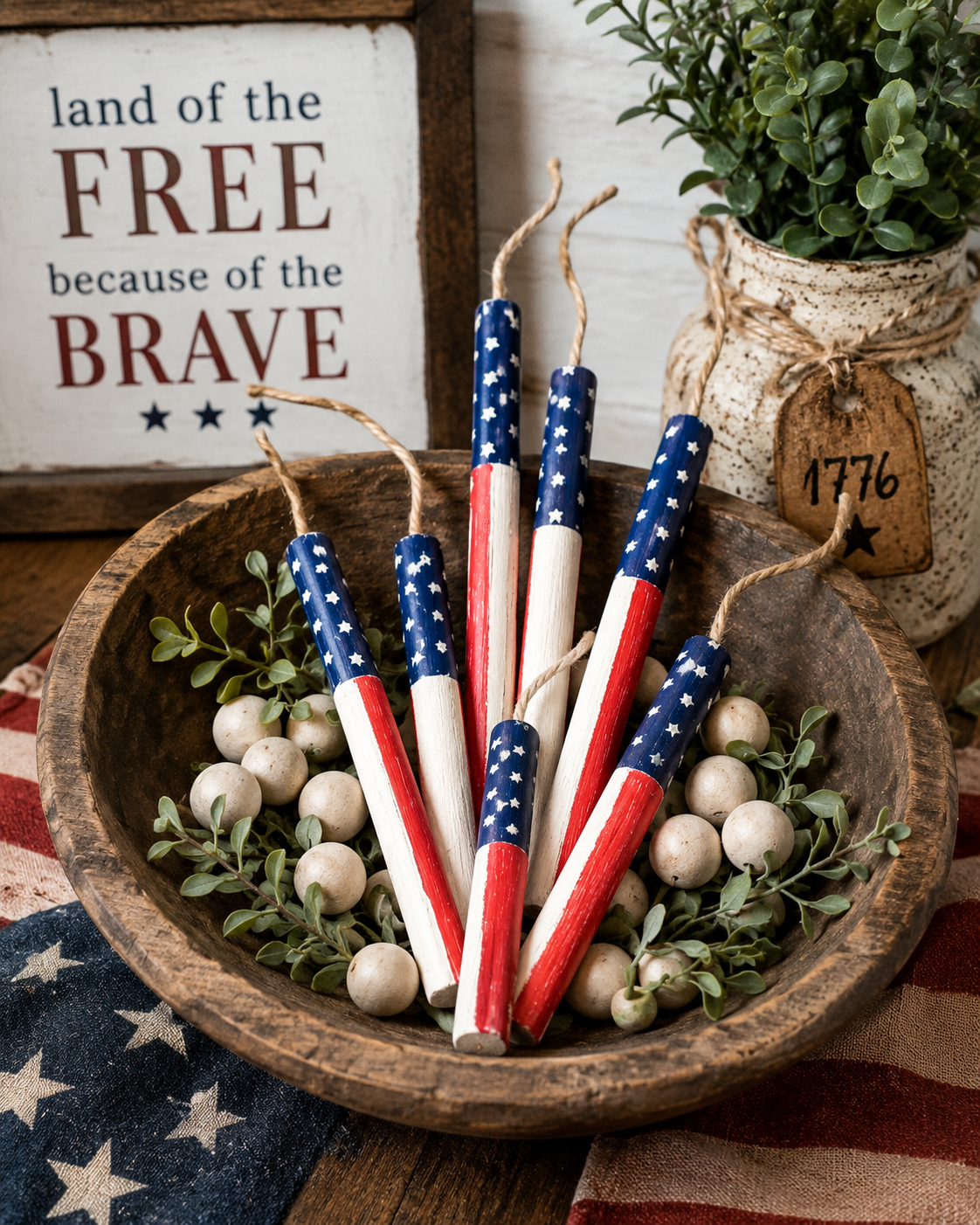 Rustic Americana Firecracker