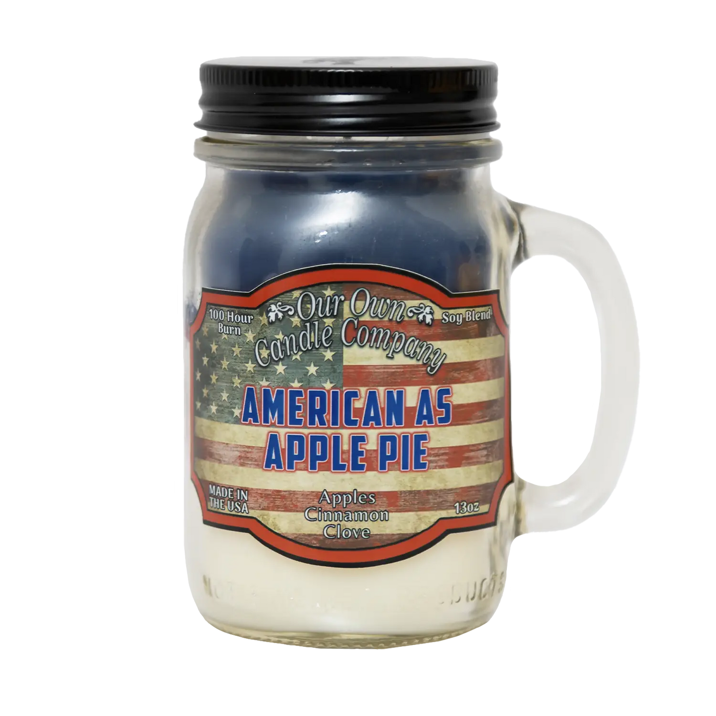 American As Apple Pie Mason Jar Candle