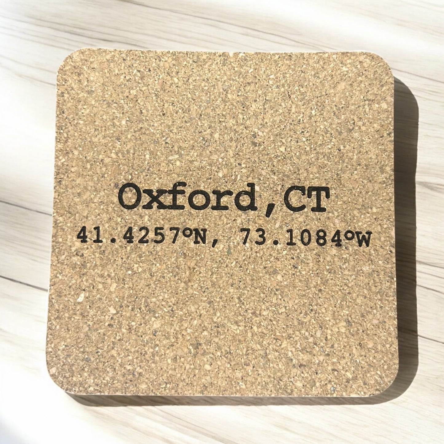 Cork Coaster- Oxford, CT