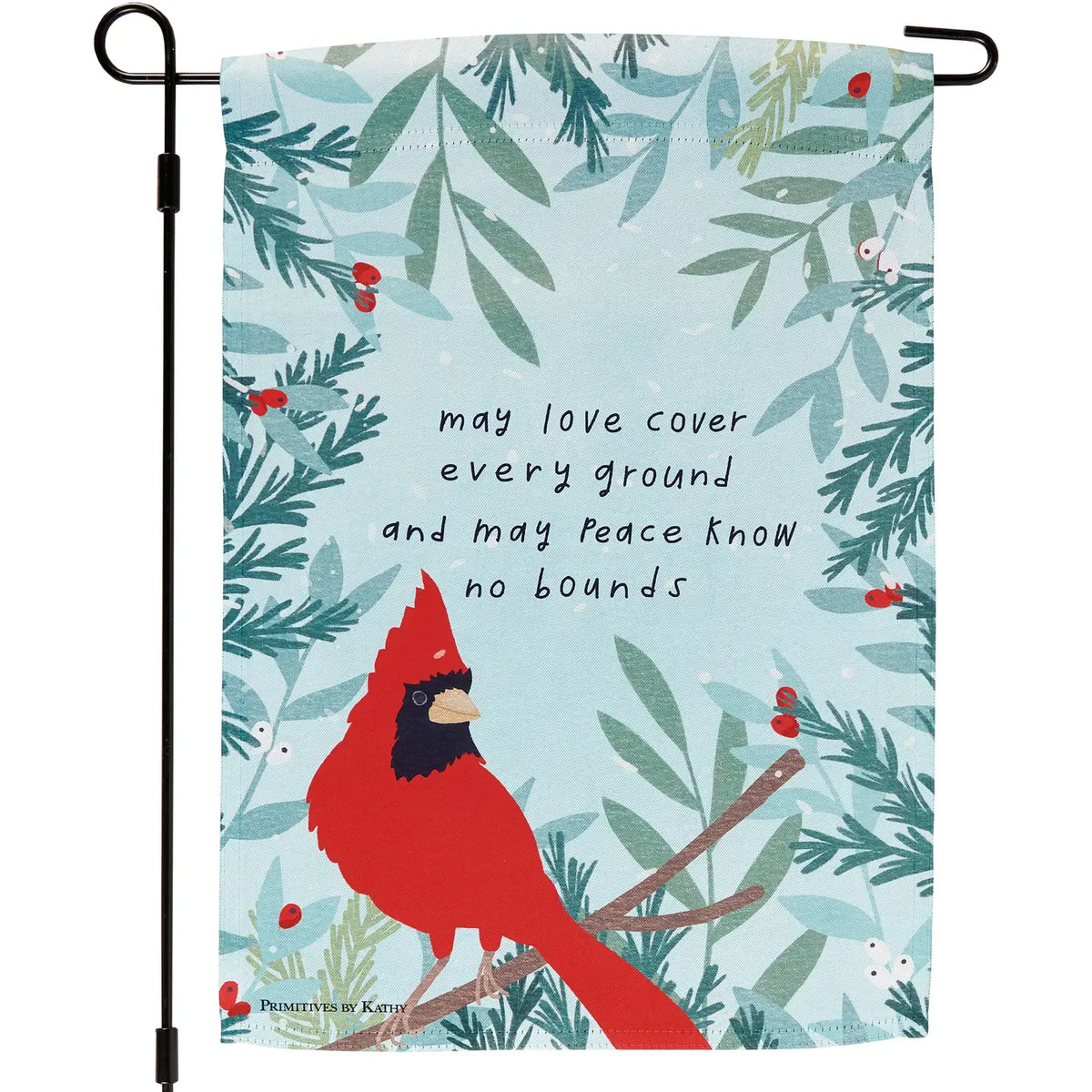 Peace No Bounds Garden Flag