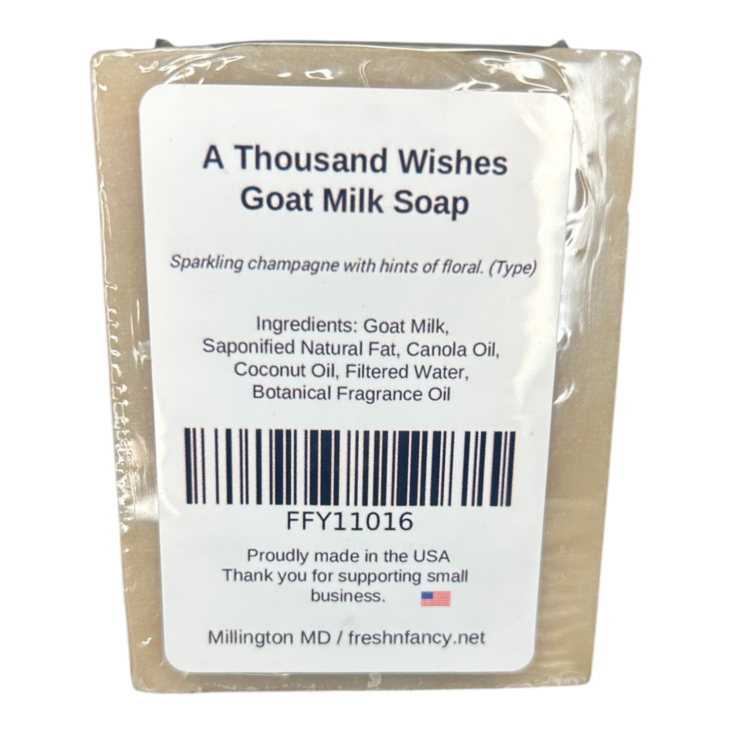 A Thousand Wishes / Goat Milk Bar Soap