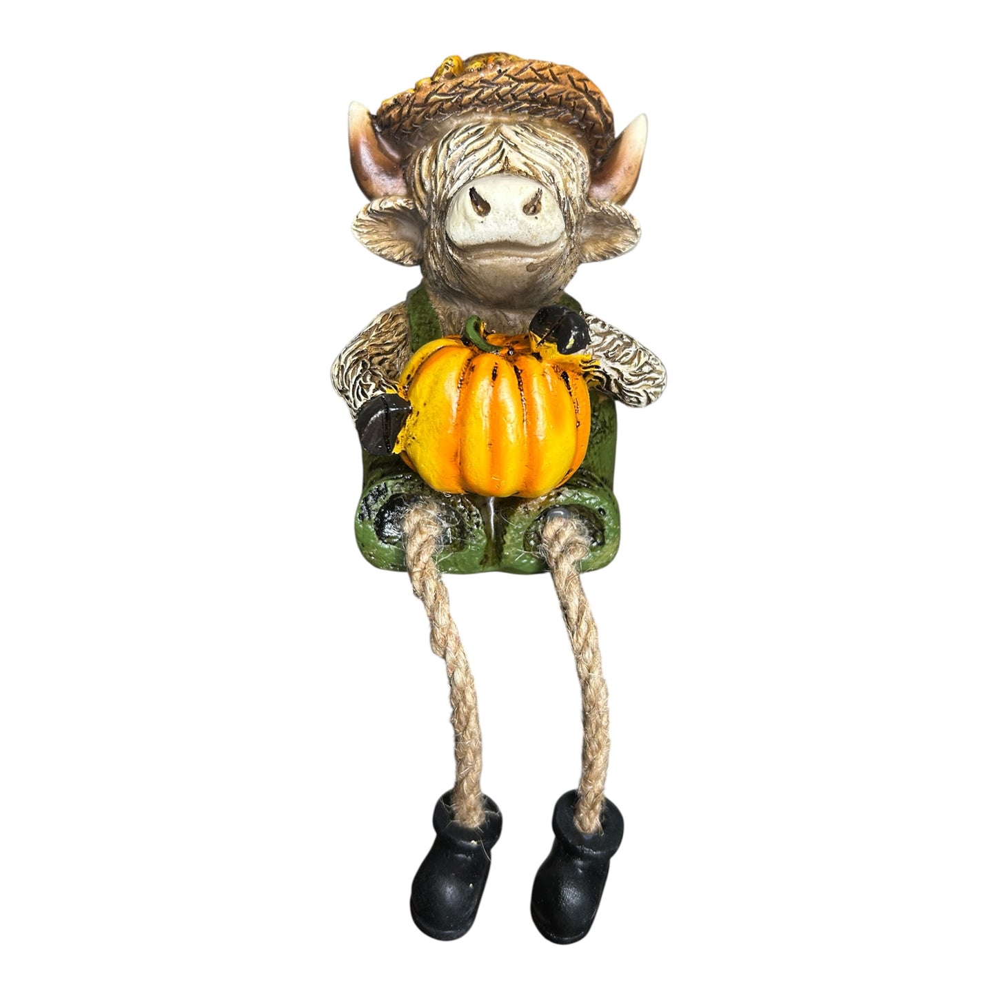 Highland Cow Shelfsitter Figurine- boy