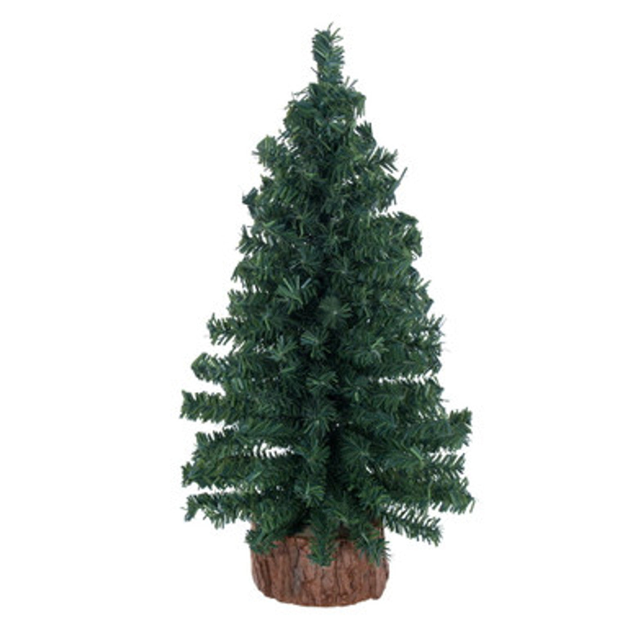 Vickerman Artificial Christmas Tree 12 Pine Tree 152 Tips Wood Base
