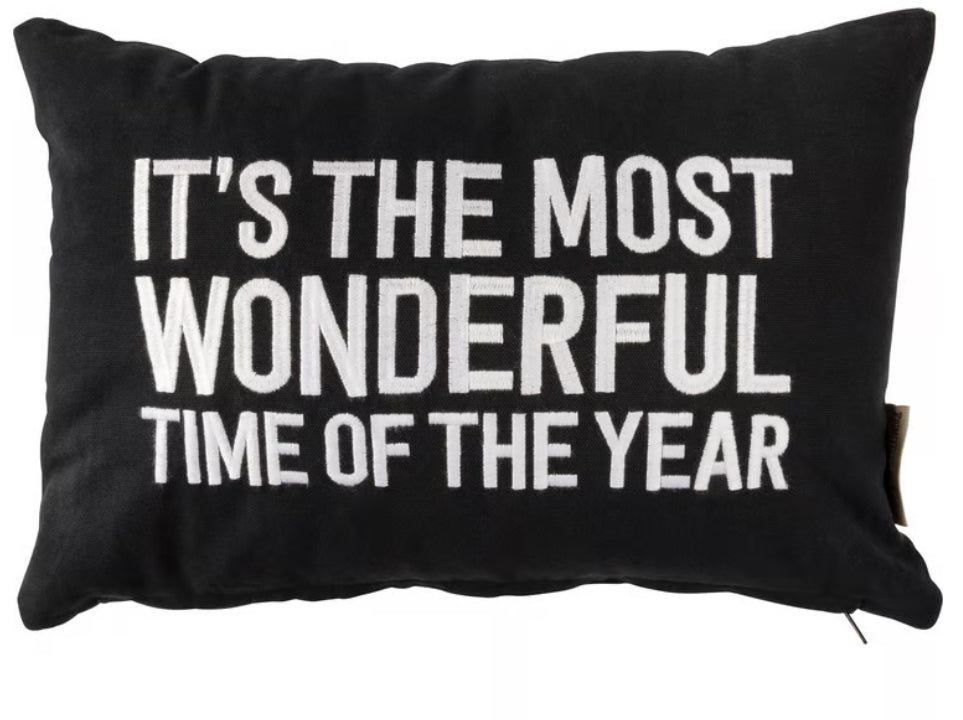 It's The Most Wonderful Time Of The Year Pillow