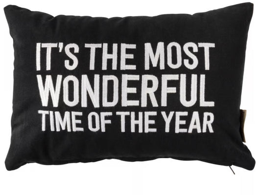 It's The Most Wonderful Time Of The Year Pillow