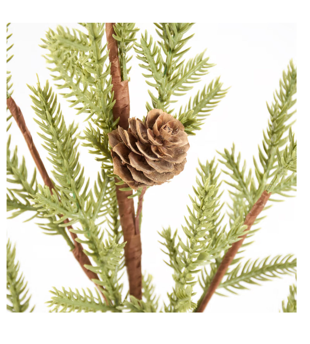 Pine & Pinecones Floral Pick