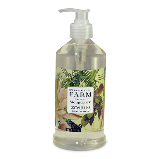 Liquid Soap with Wildflower Extracts- Coconut Lime