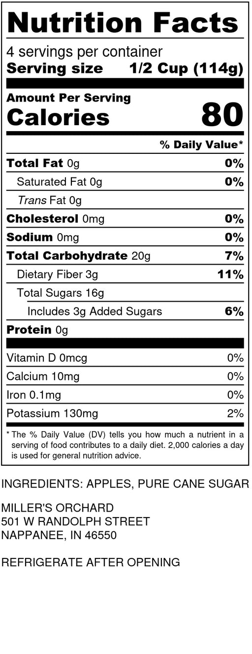 Amish Applesauce - Regular