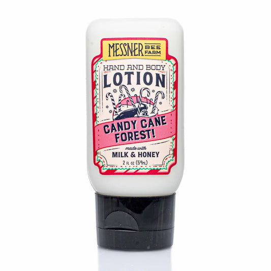 Candy Cane Forest! - Milk and Honey Lotion - 2oz Travel