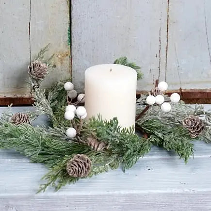 Inner Meas Sparkle Soft Pine White Berry Ring