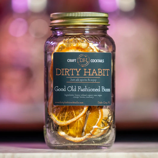 Good Old Fashioned Buzz Dirty Habit Cocktail Mix