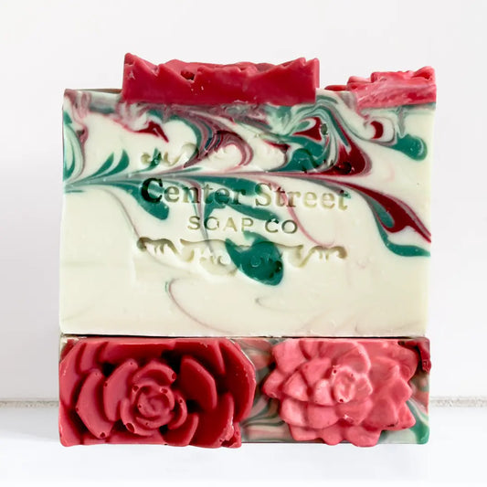 Rosy Daze Valentine's Day Handmade Bar Soap