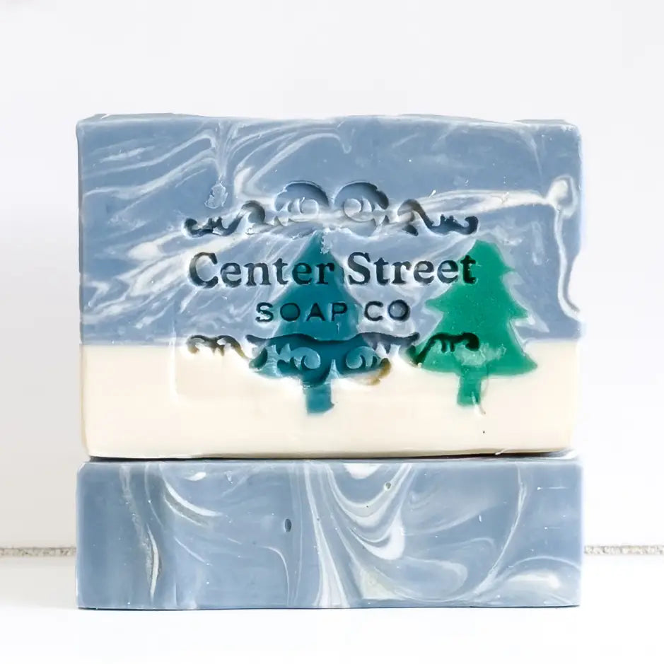 Alpine Frost Christmas Handmade Bar Soap