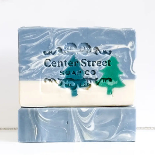 Alpine Frost Christmas Handmade Bar Soap