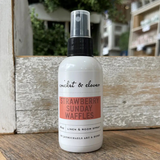 Strawberry Sunday Waffles