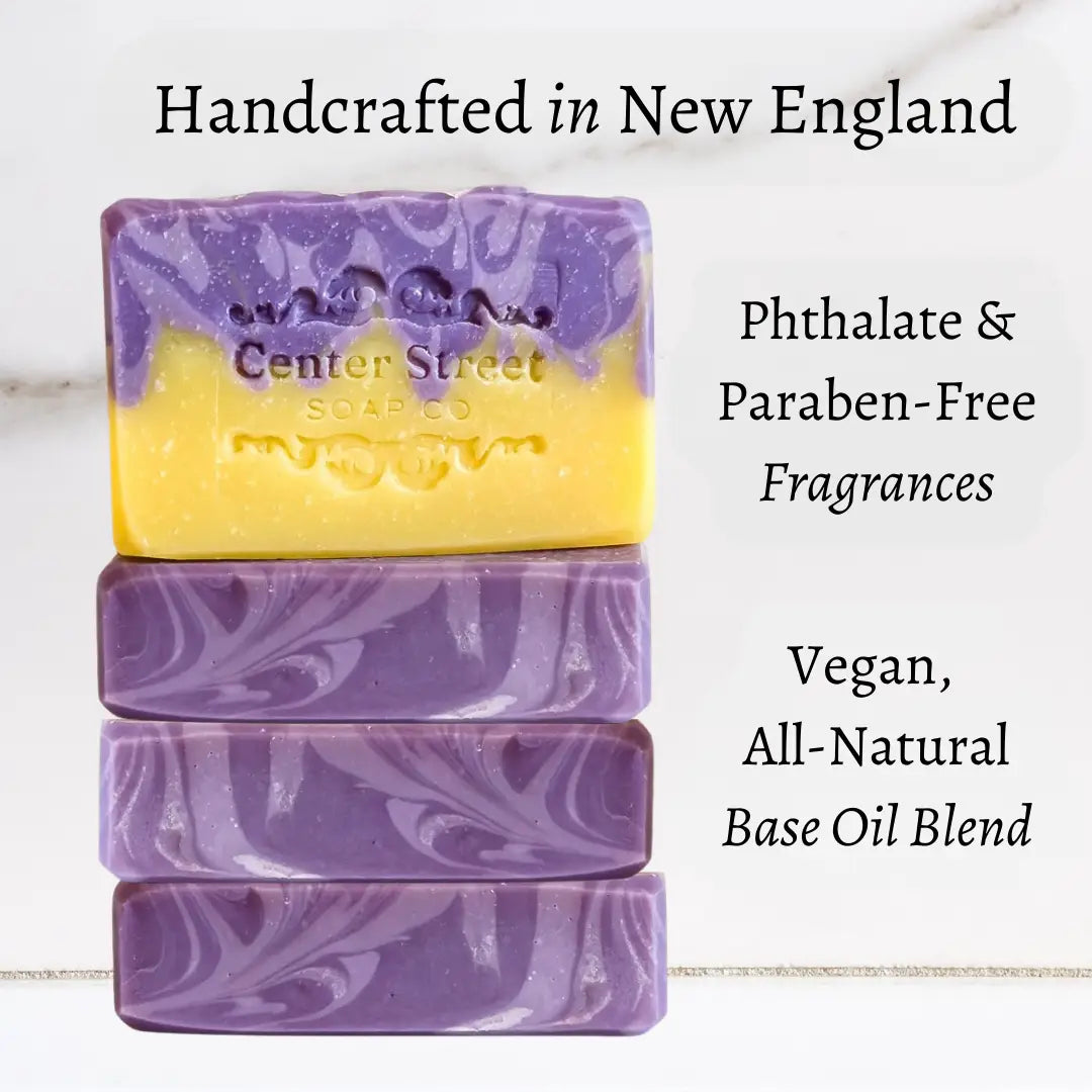 Lavender and Lemongrass Vegan Handmade Bar Soap