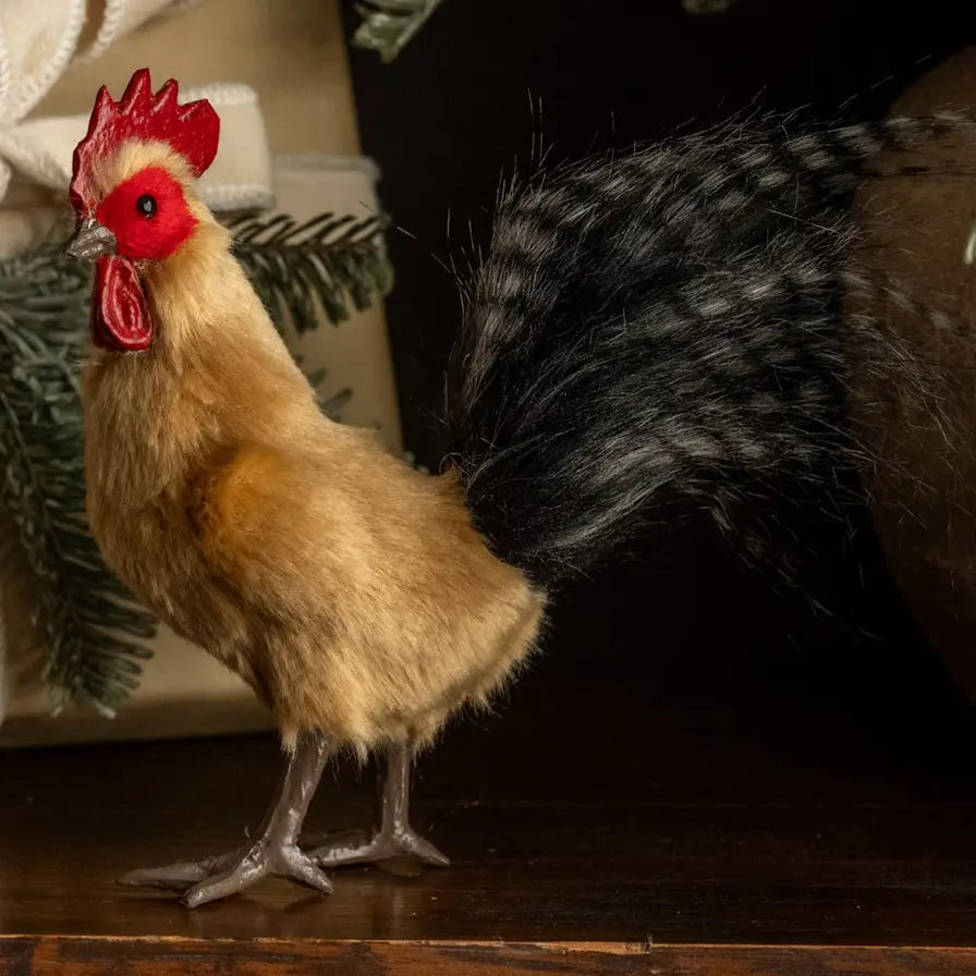 Standing Tan Rooster