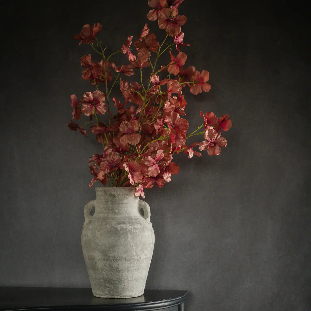 40" Mauve Apple Blossom Spray