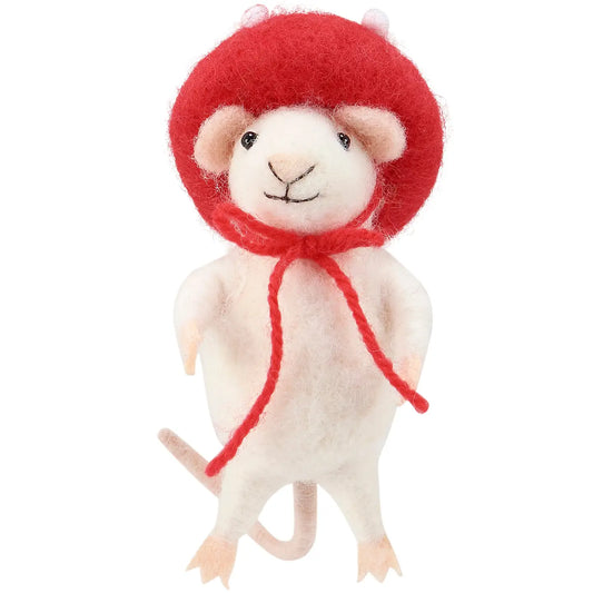 Mushroom Hat Mouse Critter
