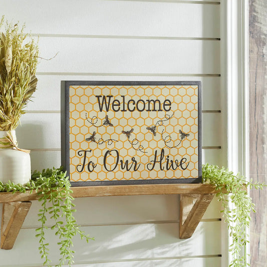 Buzzy Bees Welcome To Our Hive House