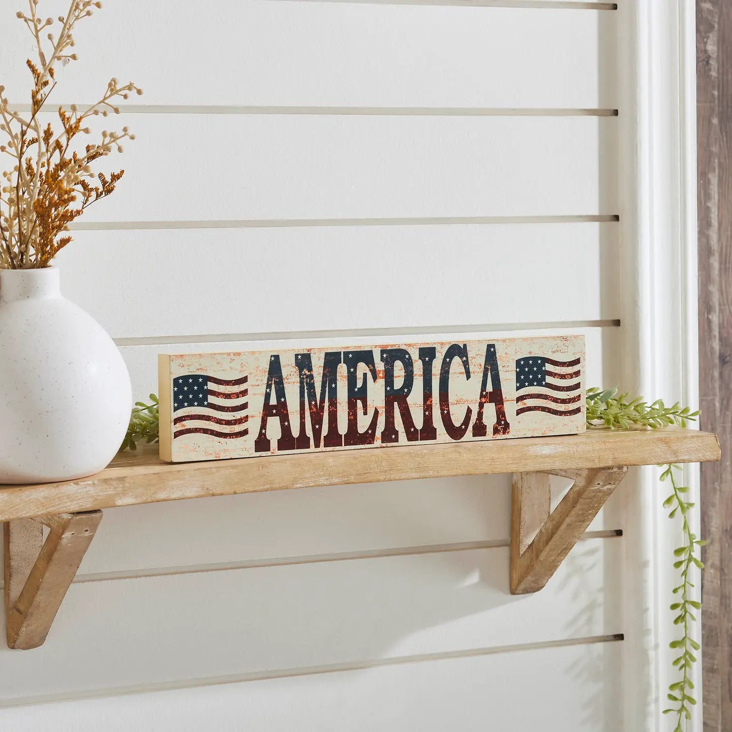 My Country America Two Flags