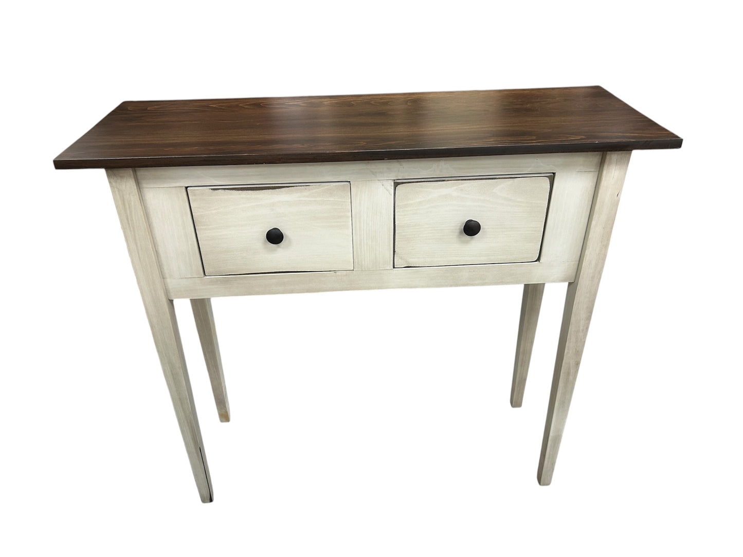 Antique White Hunt table