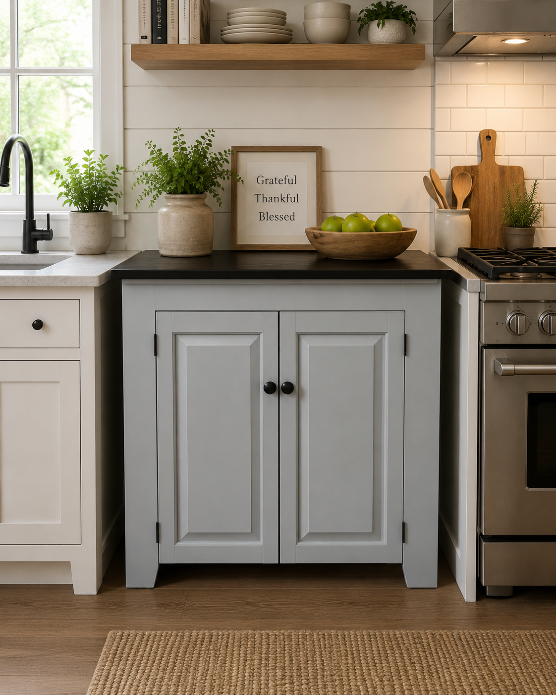 Amish Two Door Cabinet