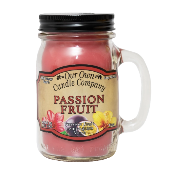 Passion Fruit Mason Jar Candle