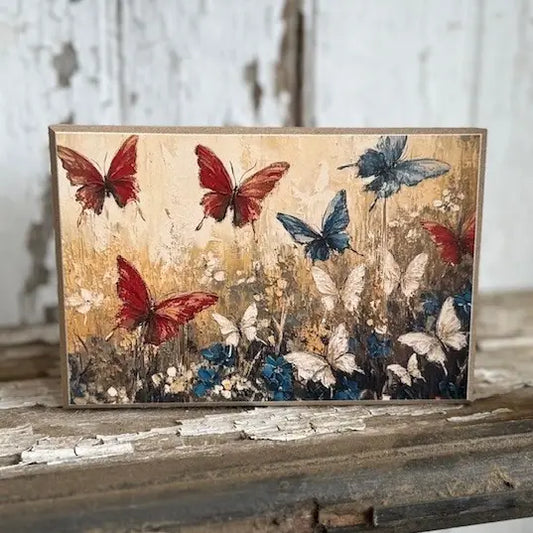 American Butterflies Block