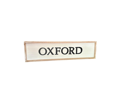Town Sign • Oxford