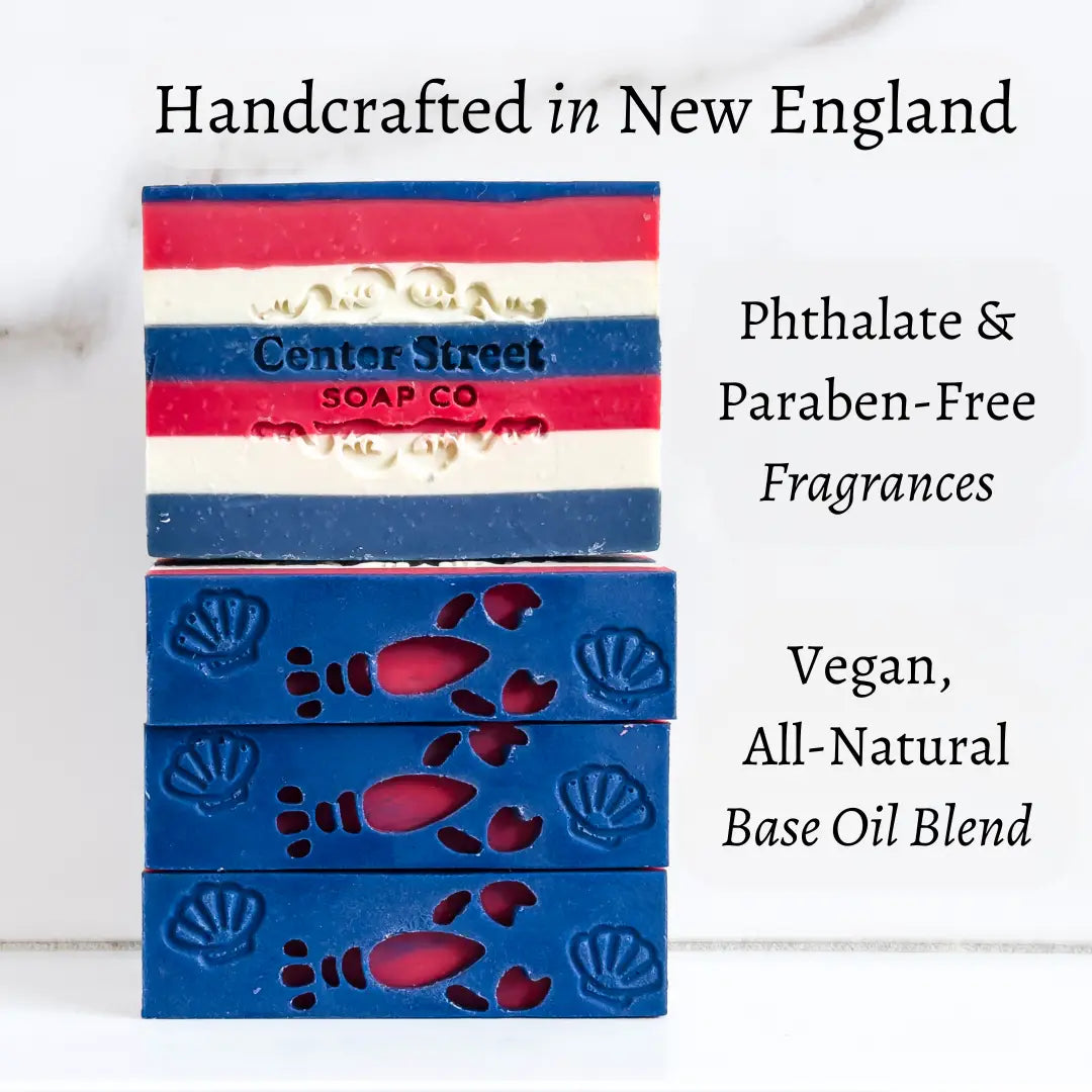 New Englander 4th of July Handmade Soap Bar