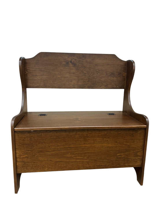 Amish Toy Chest Deacon Bench