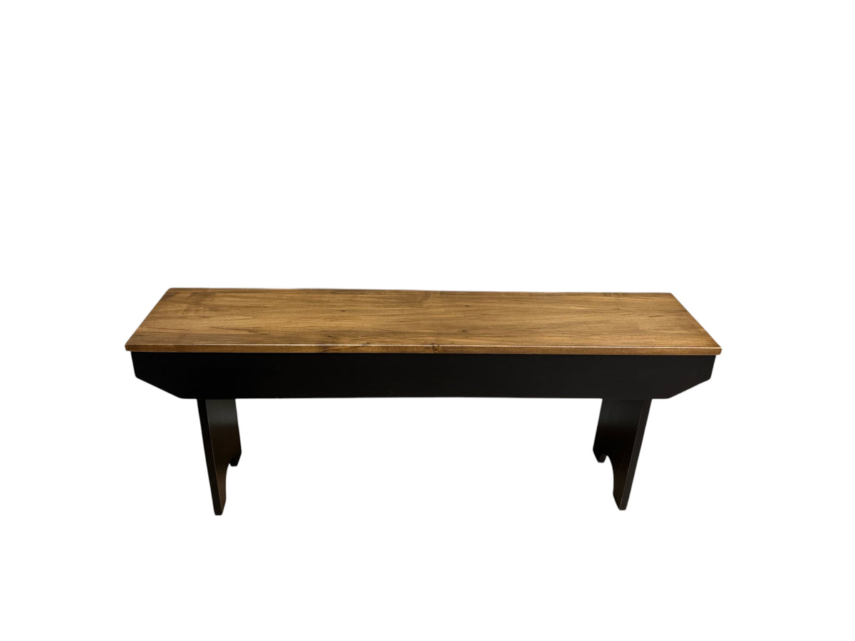 Wormy Maple Bench