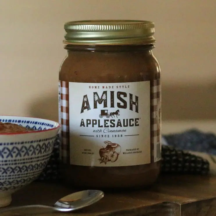 Amish Applesauce - Cinnamon (16 oz jar)