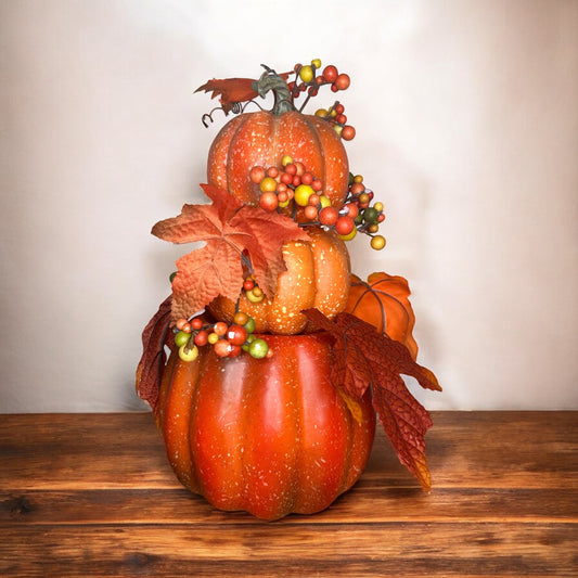 Stacked pumpkin