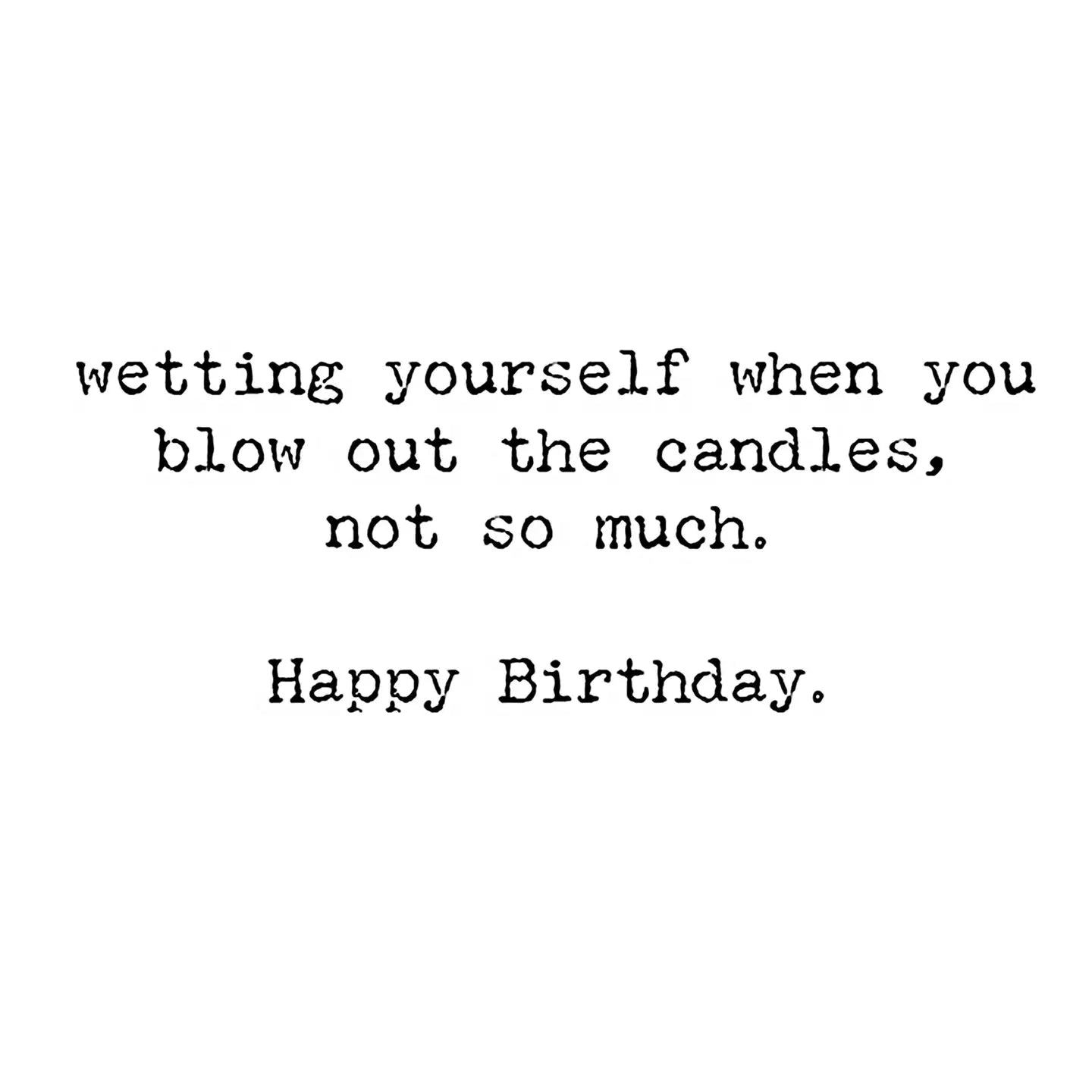 Growing Old Is A Gift Greeting Card