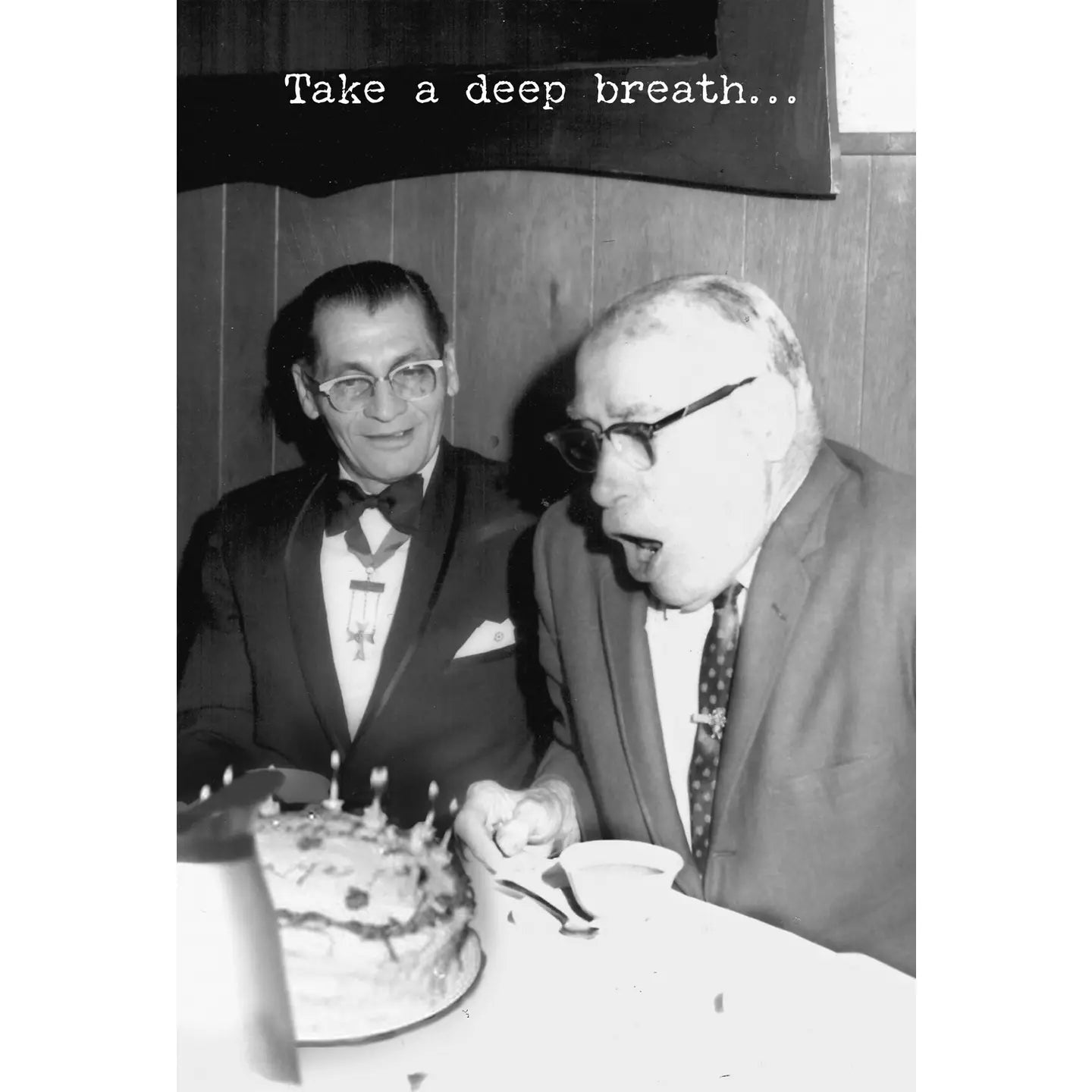 Deep Breath Greeting Card