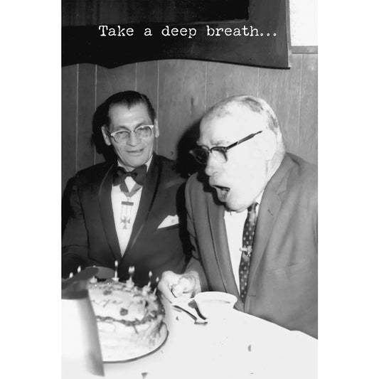 Deep Breath Greeting Card