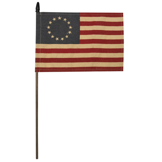 Betsy Ross Flag- Tea stained