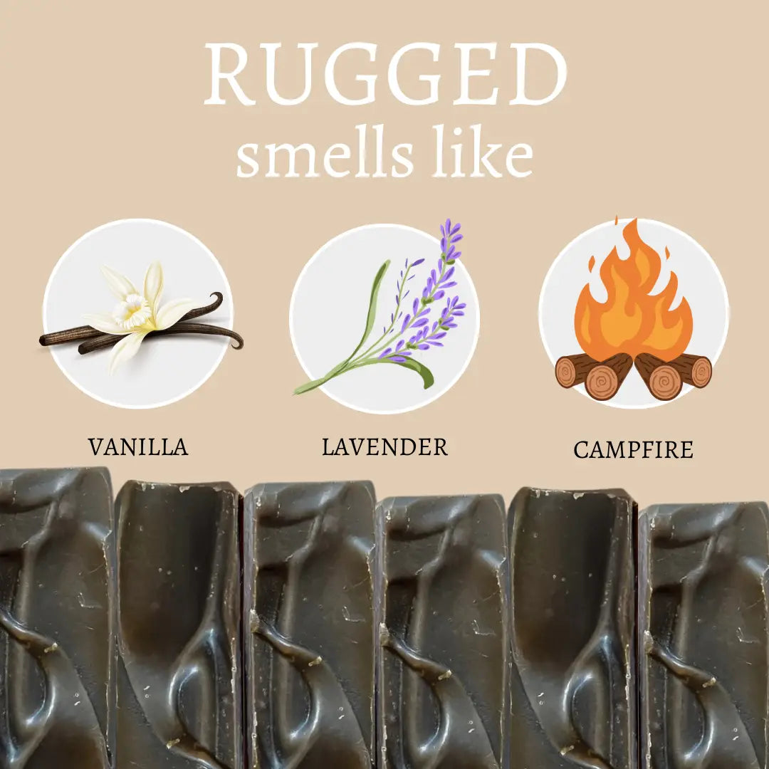 Rugged Vegan Handmade Bar Soap For Men