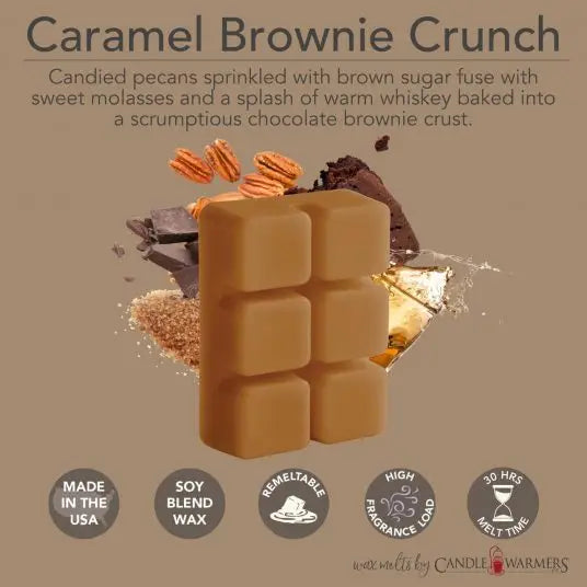 Caramel Brownie Crunch- wax melts