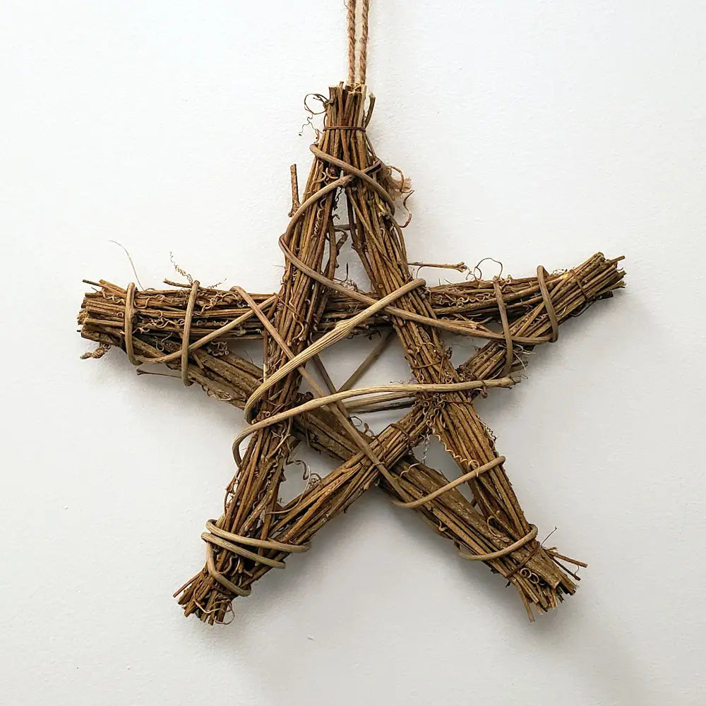 12" Twig Star w/ Hanger