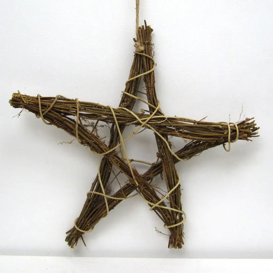 18" Twig Star w/ Hanger