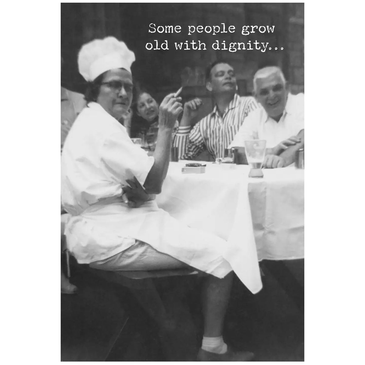 Grow Old Greeting Card