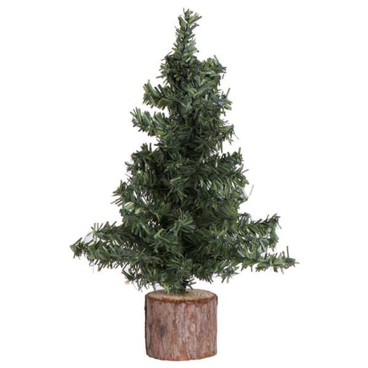 Vickerman 9" Mini Pine Artificial Christmas Tree Unlit